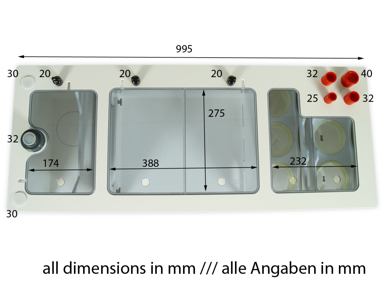 Dreambox - Filteranlage Gr. XS 100x40x35cm /// spiegelverkehrt