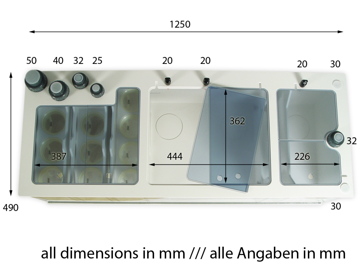 Dreambox - Filteranlage Gr. S 125x49x35cm