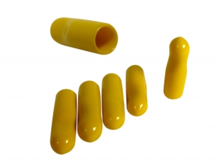 Rohrabdeckung Ø 6mm gelb Rohrabdeckung Ø 6mm gelb