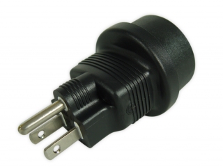 Netzadapter - US Stecker auf Schutzkontakt Buchse Netzadapter - US Stecker auf Schutzkontakt Buchse