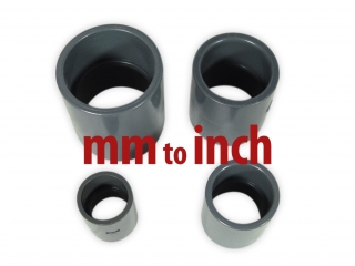 PVC Rohrmuffe Ø 20mm - 0.5 grau PVC Rohrmuffe Ø 20mm - 0.5 grau
