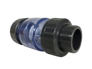PVC Rückschlagventil Ø 25mm grau