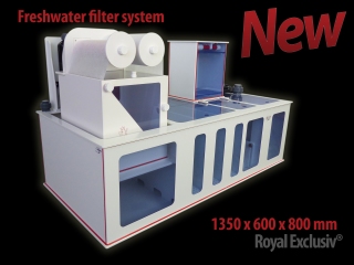 Vlies Dreambox - Filteranlage Gr. S 135x65x40 (80) cm - FRISCHWASSER - SÜSSWASSER