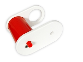 Schalldämpfer einfach für Keilrohr 50mm